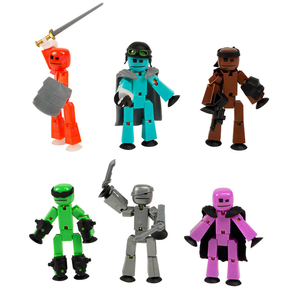 Stikbot Off the Grid 6 Character Bundle