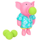 Piggy Popper Toy | Foam Ball Launcher - Safe & Fun for Kids