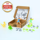 StikBot Dino Theme Pack (NEW) : Sparkle Stop Motion Fun!