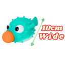 Puffer Fish Popper Toy | Foam Ball Launcher — Safe & Fun for Kids