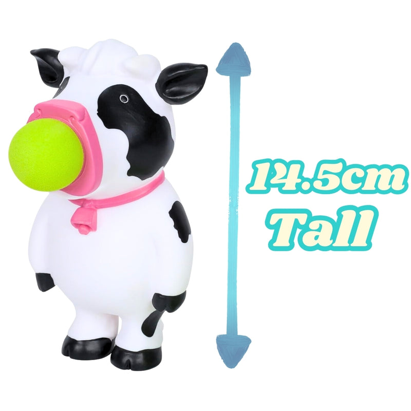 Moo Popper Toy – Launches 4 Foam Balls up to 0.5 Meters