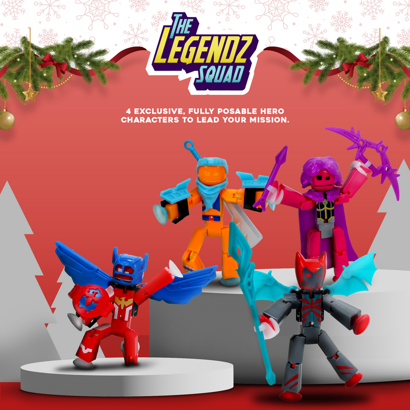 Stikbot Advent Calendar 2025 | Heroes Save Christmas