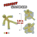 StikBot Bronze Gigantus Mega Monster & Butter StikBot Duo