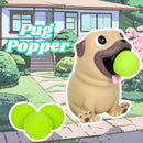 Pug Popper Toy | Foam Ball Launcher - Safe & Fun for Kids