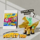 StikBot Gold Scorch Mega Monster & Mint StikBot Duo