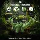 StikBot Mega Dino | Metallic Green - Stop Motion Action Figure