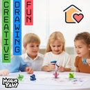 Spin Art Fun! Creative Color Spin Tops Drawing Kit for Kids 5+