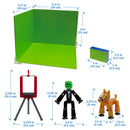 Stikbot Studio Pro Set | Green Screen Stop Motion Animation