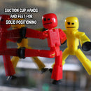 StikBot 8 Solid Colors | Stop Motion Animation Kit + Tripod