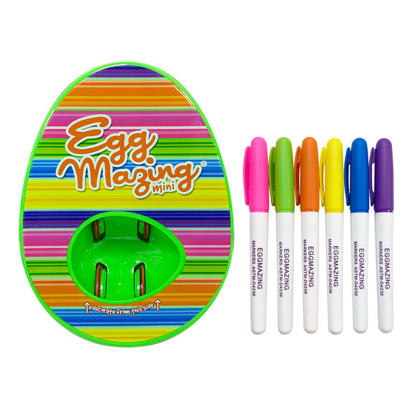 Eggmazing Mini Egg Decorator | Mess-Free Easter Craft Kit - Kids