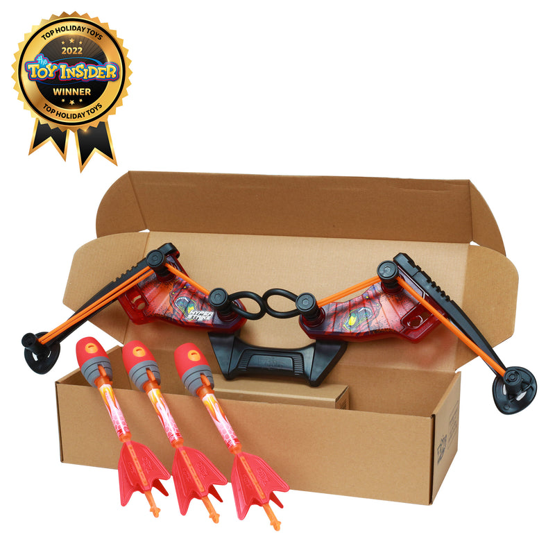 HyperStrike Firetek Bow | Light Up 200ft Bow & Arrow Set