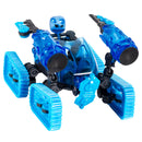 KlikBot Mega Single Pack: 1x KlikBot + 1x Vehicle: Transforming Stop Motion Robot Action Figure