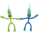 RopeBot Suction Toy -2 Pack – Action Figure with Suction Hands & Feet | Engaging Sensory Play & Window Climber | Quiet Travel Toy for Car & Plane | Interactive Toy for Kids 4-8