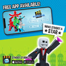 StikBot Avatar Series 1 - 6 Pack - UV Printed Stop Motion Figures