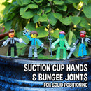 StikBot Halloween Zombie Pack - 4 Spooky Stop Motion Figures