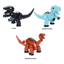StikBot Mega Dino 3-Pack | T-Rex, Bronto, Carnotaurus Set