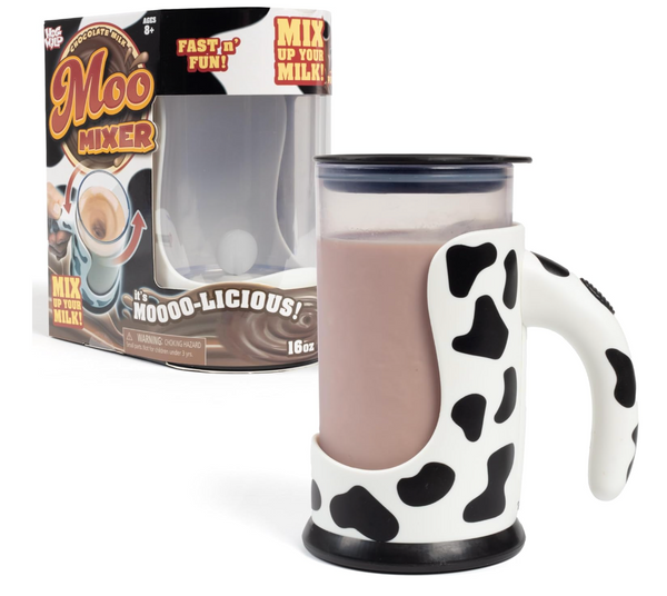 Moo Mixer | Auto Choc Milk Mixer - Safe Kids Cup