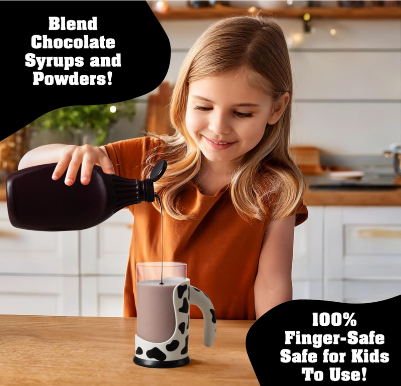 Moo Mixer | Auto Choc Milk Mixer - Safe Kids Cup