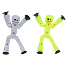 StikBot Dual Pack — Yellow Highlighter and Cookies & Cream | Stop Motion Figures