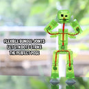 StikBot Clear 8-Pack + Tripod | Animation Starter Set