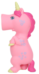 Pink Unicorn Popper Toy | Foam Ball Launcher — Safe & Fun for Kids